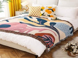 Alice INS-Style Illustrated Line Blanket - Multi-Use Design V888-ELOSUNG28715