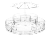 Rotating Makeup Organizer 360 Degree Spinning Cosmetic Display Case Fits for Brushes Lipsticks V1294-YM0901-3117230122911