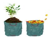 2PCS 72 Gallons Garden Plants Flowers Collection Bag Planting Bag Lawn Leaves Storage Waste Bag V1294-YM0901-3111200191011