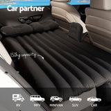 Weisshorn Car Mattress 134x78 Inflatable SUV Back Seat Camping Bed Black CB-MT-132X80X45-BK