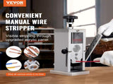 Manual Wire Stripping Machine, 0.06''-1.5'' Copper Stripper with Hand Crank or Drill Powered, V952-BXJYSS11538MMUD21V0