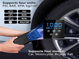 Bicycle pump - Electric bicycle pump - Bicycle pumps - 150 PSI electric air pump - 6000 mAh V1188-MS-313-0300