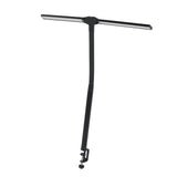 24W Double Head Gooseneck Desk Lamp Eye Protection Detachable Black LED Desk Lights for Work Reading V1294-YM0901-3119230167913