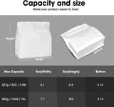 50 Count 8oz Coffee Bags with Valve,1/2 lb Vented Coffee Beans Packaging Bags High Barrier V1258-DP02-C-708