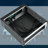 ITX Computer Case Server Chassis Gaming Power Supply Simple to Use M10 Industrial Control Htpc Case V1370-AZ4-12975