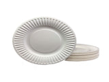 Dinner Plates Ceramic Dinner Plate Rice Soup Bowl White Relief Tableware Round Dinner Plate V1366-AZ2-W-10095