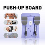 Pink Foldable Multi-Functional Abdominal Trainer - Home Workout Fitness Board V888-ELOSUNG21052