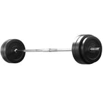 Everfit 58kg Barbell Set Weight Plates Bar Lifting Bench 168cm FIT-K-BB-SET-50KG