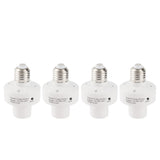 4 Pack Smart Light Socket WiFi Light Adapter App Control Smart Home Voice Control E27 Light V1294-YM0901-HS7021-4