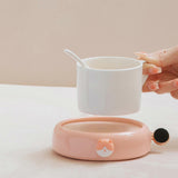 Electric Mug Warmer, Beverage Warmer for Cocoa Tea Milk V1263-JX-4846