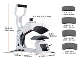 Hat Heat Press Machine, with 4 Interchangeable Platens and Caps Stretcher, Precise Temperature & V952-SDKMJBS854YCBQVIG001V3