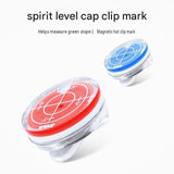 3 piece Golf Accessories Gift Set - Magnetic Anti-Fly Tee, Spirit Level Hat Clip Marker, Metal Divot V888-ELOSUNG56181