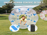 Inflatable Bumper Balls 2-Pack, 4FT/1.2M Body Sumo Zorb Balls for Teen & Adult, 0.8mm Thick PVC V952-QSNKCQPPQZJ46REPAV0