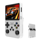White Portable Retro Handheld Game Console 128GB 10000 Games Retro Handheld Games V201-R36S0128WH8AU