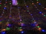 LED Waterfall String Lights Outdoor, Decorative Christmas Tree Lights V1263-JX-5071