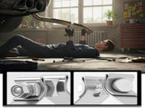 4 Pcs 3 Inch Muffler Clamp, Narrow Band Muffler Clamp Stainless Steel for Pipes and System Repair V1258-DP02-C-3063
