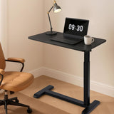 Artiss Laptop Desk Height Adjustable Mobile Workstation Computer Desks 70CM LA-DESK-B-70-BK