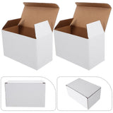 Sturdy White Paper Storage Box - Multi-Grid Design for Moving 10Pcs V1369-AZ3-W-22517