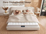 Giselle 20cm Firm Queen Mattress Pocket Spring for Bedroom or Guest Room MATTRESS-E-NATURAL-20-Q