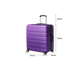 Slimbridge 28" Luggage Case Suitcase Purple 28 inch LG1009-28-PP