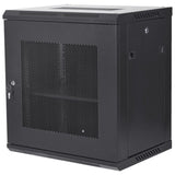 12U Wall Mount Network Server Cabinet, 15.5'' Deep, Server Rack Cabinet Enclosure, 200 lbs Max. V952-WLJJWZB12U155GP35V0