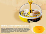 Small Household Mini Egg Incubator for Chickens Ducks & Quail - Intelligent Automatic Poultry V1366-AZ2-W-11959