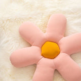 SOGA Pink Daisy Flower Shape Cushion Soft Leaning Bedside Pad Floor Plush Pillow Home Decor SCUSHION072