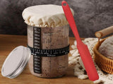 Sourdough Starter Jars, Wide Mouth Sour Dough Bread Dough Starter Jar, 24 oz Sourdough Container V1366-AZ2-W-12387