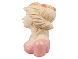 Modern Ceramic Face Vases Decorative Modern Style Shy Girl Flower Lady Head Vase for Unisex Plants V1294-YM0706-3115230067213