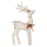 Christabelle Light Up Christmas Reindeer Display Indoor Outdoor Decoration Warm White LED Light 112_MHA603
