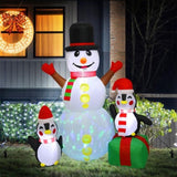 Santaco 1.8M Inflatable Christmas Snowman LED Lights INFL1050