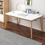 Computer Desk Study Desk 120 CM White V957-SDOFWHCOSN3263S