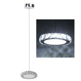 Crystal Chandelier Hanging Lamp Pendant Lamp for Dining Room Kitchen 12W White Light 85-265V V1294-YM0901-3119210035111