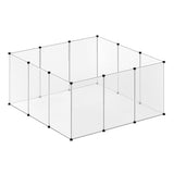 Pawz 12 Panels Guinea Pig Rabbit Puppy Playpen Fence PT1359-AU