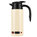 Portable 800ml HighCapacity Electric Heating Kettle with Cigarette Lighter for Car Use 12V24V V1294-YM0901-3113200101511