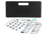 40Pcs M3-M12 Screw Nut Tap and Die Set with Wrenches and Thread Gauge Heavy Duty Hand Tools V1294-YM0722-JY04295