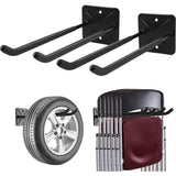 Garage Hooks, Wall Mounted Coat Rack, Shed Organizer, Heavy Duty Tool Organizer, Garage Storage V1188-MS-227-2775