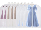 Garment Bags Dress Bag for Storage Dust-Proof Protector Cover Bag with Zipper for Long Dresses, V1369-AZ3-W-04752