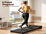 Everfit 2 in 1 Walking Pad Treadmill Dual-Sided Under Desk Treadmills Foot Massage for Home Gym TMILL-400-FMS-PAD