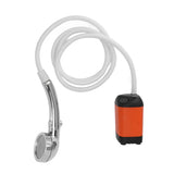 Portable Shower Camping Shower 3 Gears Adjustable Outdoor Camp Shower Pump Electric Rechargeable V1294-YM0703-3111230125711