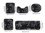 5Pc Bath Mats for Bathroom, Quick-Dry Bathroom Rugs Sets Washable Non-Slip Bath Mat Ultra Soft V1189-LWWAL-20260325-01102