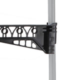 CARLA HOME Folding 3 Tier Clothes Laundry Drying Rack with Stainless Steel Tubes for Indoor & LSB-36029