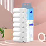 5-Ply Toilet Paper Kitchen Paper Towels, Original Wood Pulp 14 Rolls Paper Towels Strong Absorbent V1369-AZ3-W-10018