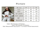 Gray Leopard Size XL Plus Size Gray Leopard Loungewear Halloween Low-Key Curvy Gift Roomy V1221-XM-LB7153-GM185