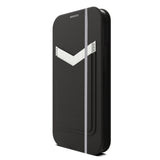 EFM Miami Leather Wallet Case Armour with D3O For iPhone 13 Pro Max - Smoke Black V578-EFCMIAE193SMB