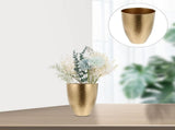 Round Flowers Planter Decorative Stackable Pot for Garden Farmhouse Home Patio Birthday Party V1192-AZ-W-9771