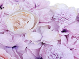 Artificial Flower Wall Backdrop Panel 40cm x 60cm Faux Pink Flowers V637-DP1193825