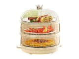Dust Proof Food Storage Box Multi Functional Sealed Food Storage Container for Summer 3 Layers V1294-YM0706-3118230265112