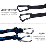 Portable Outdoor Camping Full-automatic Nylon Parachute Hammock with Mosquito Nets V1308-DSZKI-540