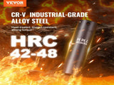 1/2" Drive Deep Impact Socket Set, 34pcs Socket Set Metric 6 Point Cr-MO Alloy Steel for V952-CJTTZ12CRMO3448AJV0